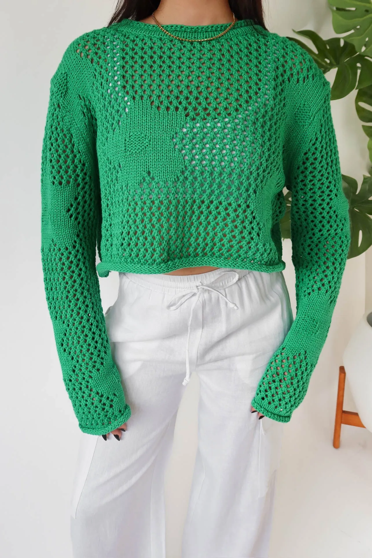 Rowan Long Sleeve in Green