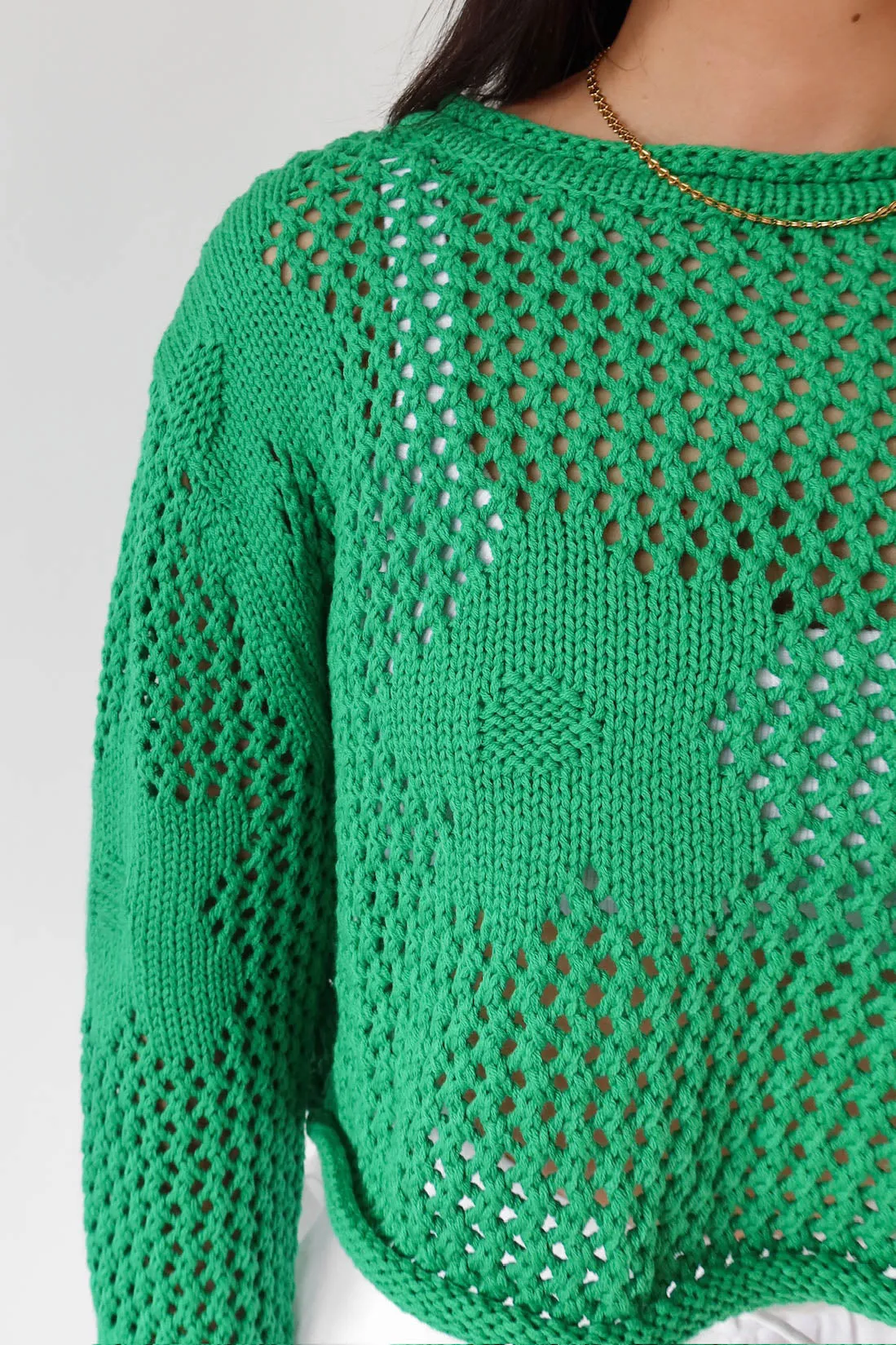 Rowan Long Sleeve in Green