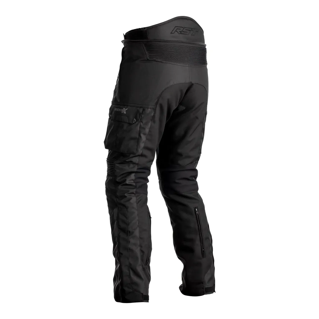 RST Pro Series Adventure-X Mens Textile Trousers SL - Black/Black