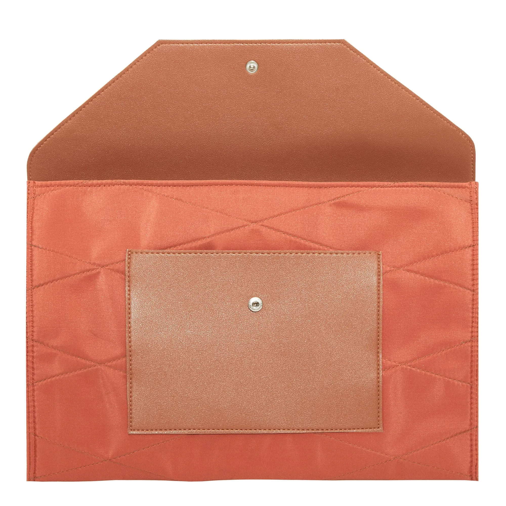 SILVANNA NYLON LAPTOP SLEEVE TERRACOTTA