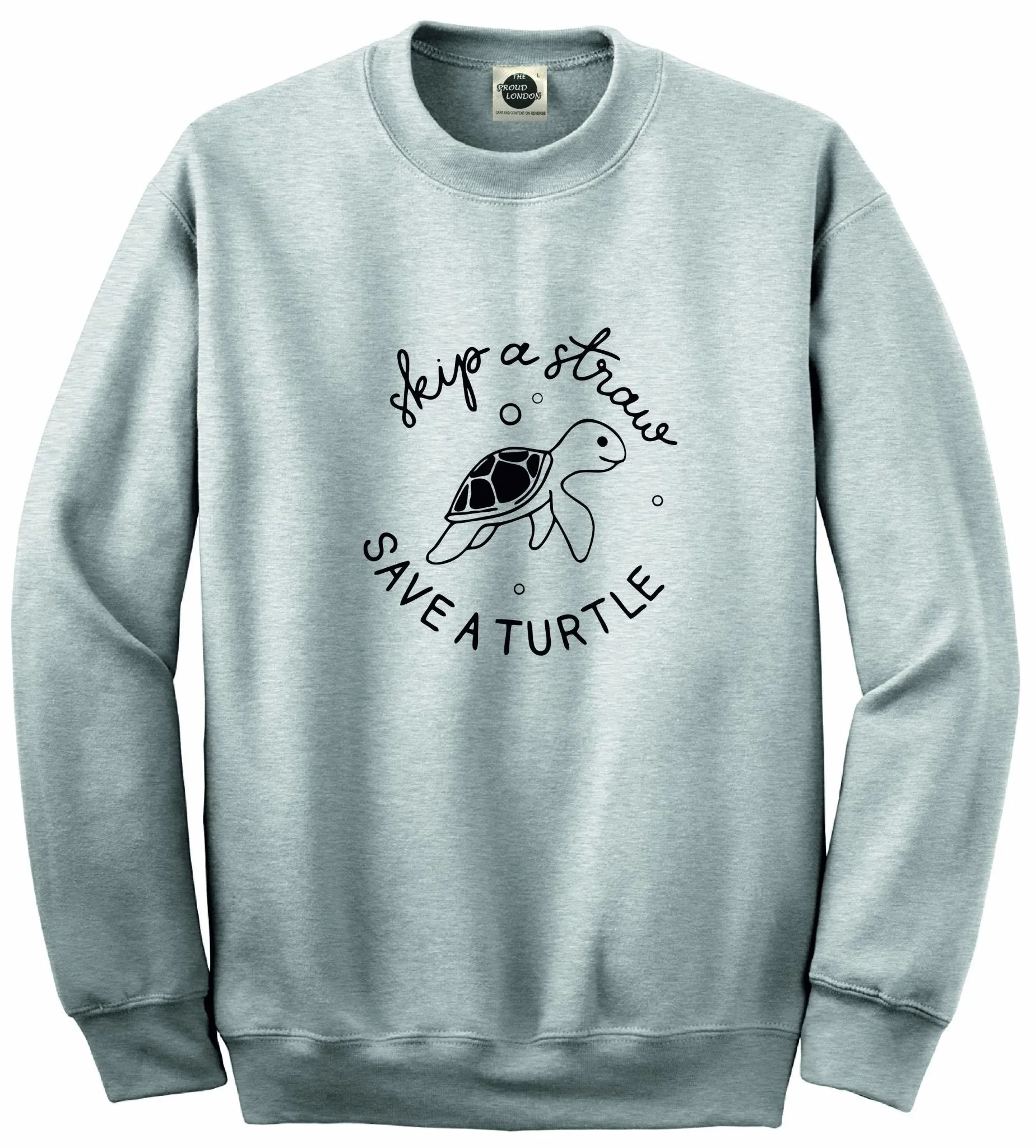 Skip a Straw, Save a Turtle | Crewneck | Unisex