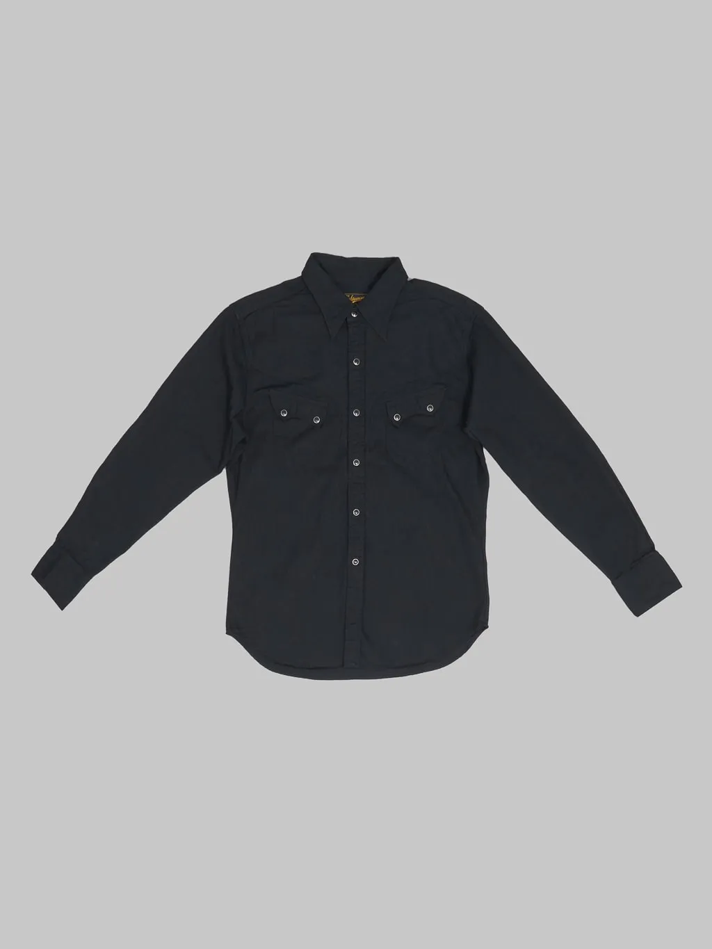 Stevenson Overall Co. Cody Denim Shirt Black