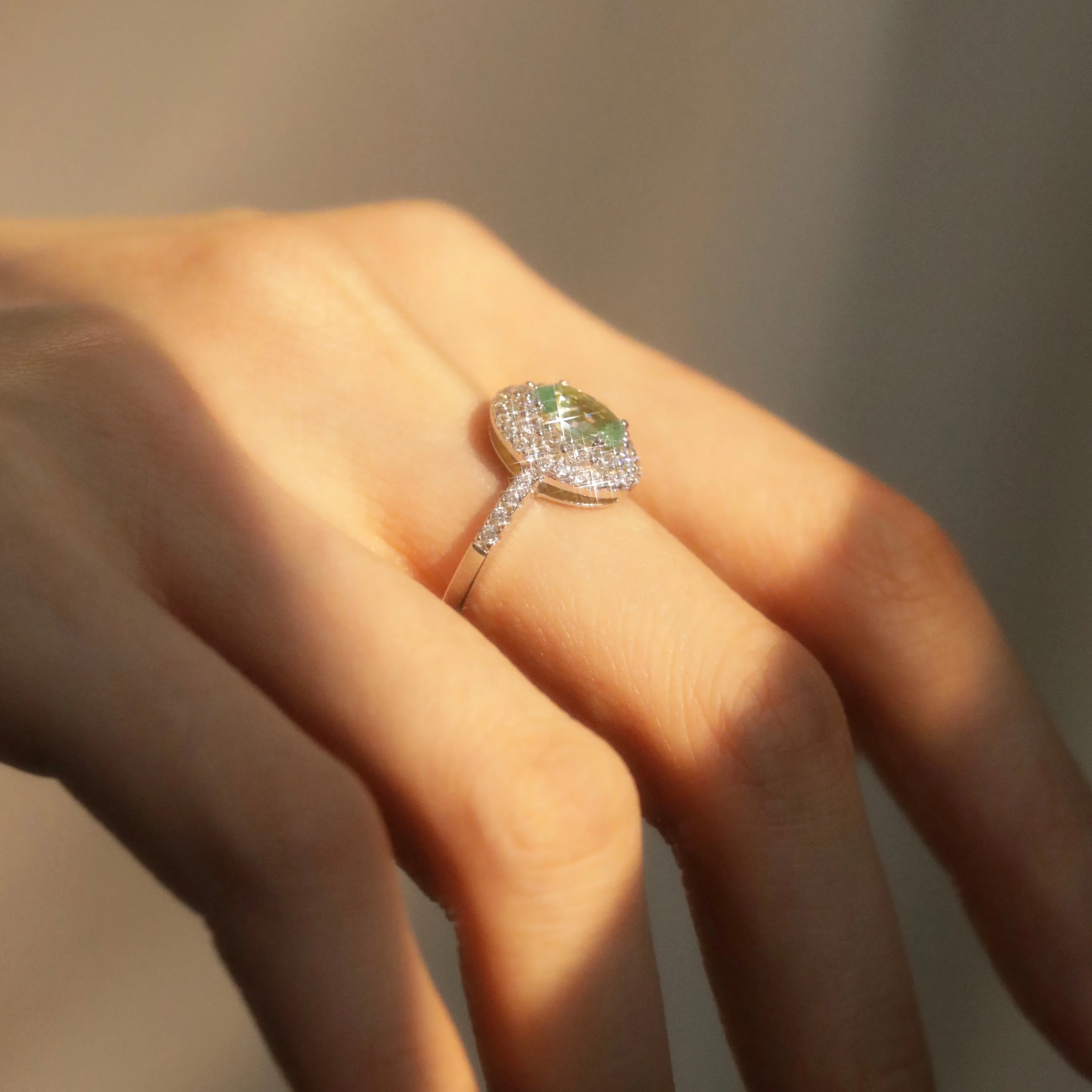 Taylor Paraiba Spinel Ring