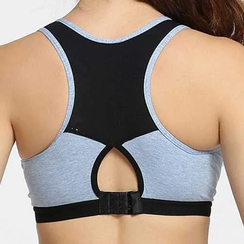 Wireless Sports Push Up Yoga Seamless Fitness Breathable Vest Bra