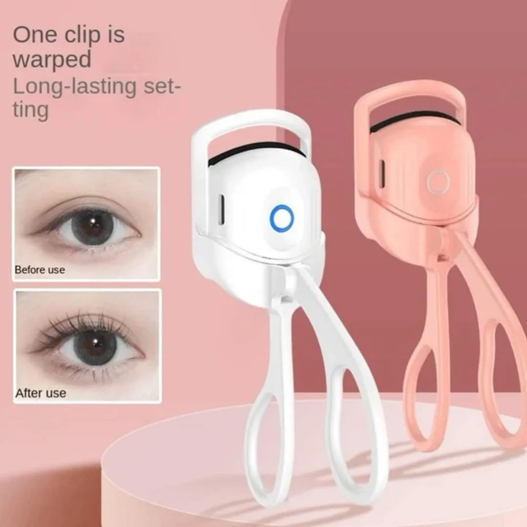 Women Heated Electric Eyelash Curler