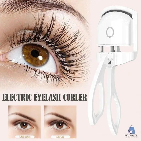 Women Heated Electric Eyelash Curler