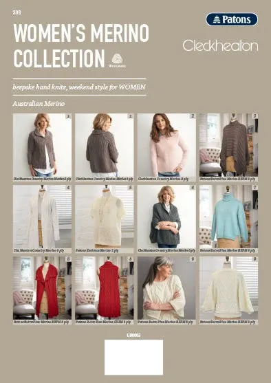 WOMENS MERINO COLLECTION BOOK 303