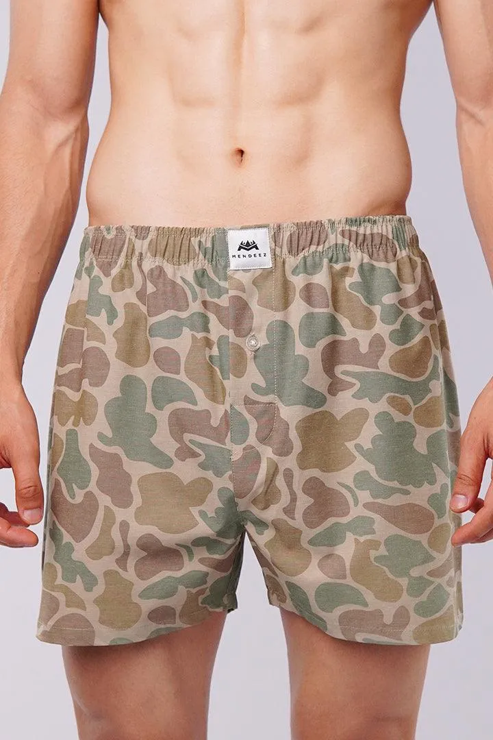 Woven Boxer Shorts - Camouflage